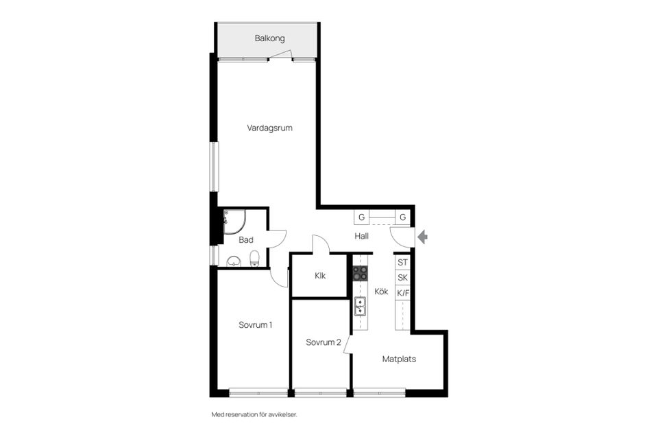 Bostadsrätt, Kyrkogatan 3a, Heby