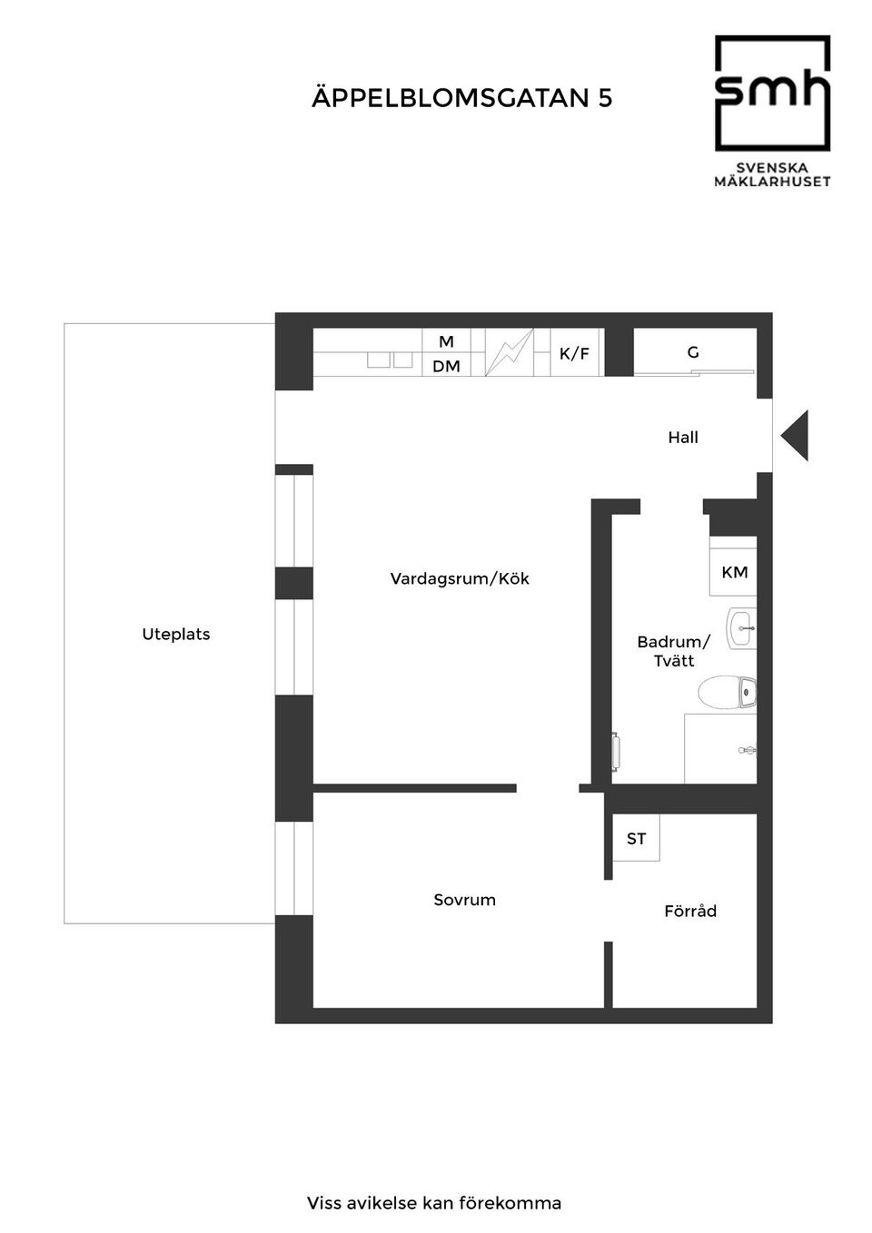 Bostadsrätt, Äppelblomsgatan 5, Magasinhusen, Landskrona