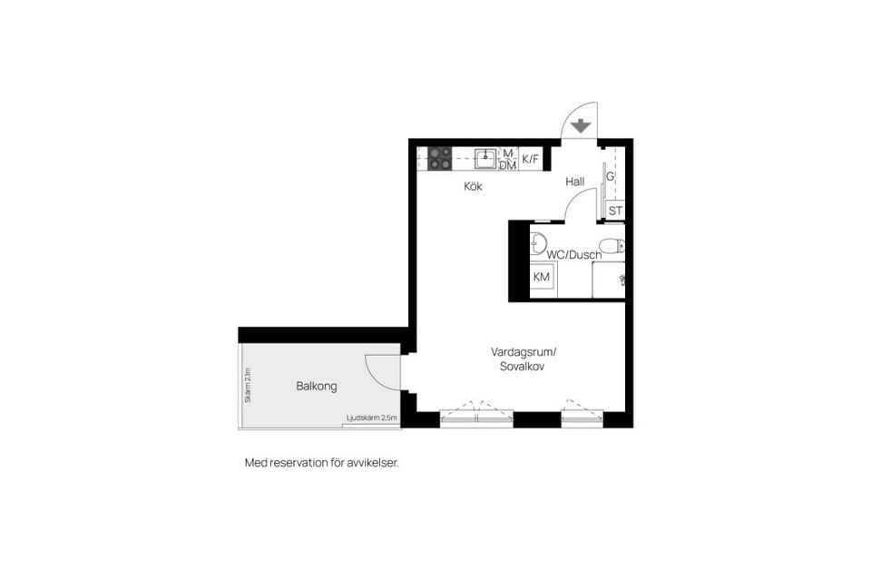 Bostadsrätt, Virkesvägen 5F, Hammarby Sjöstad, Stockholm