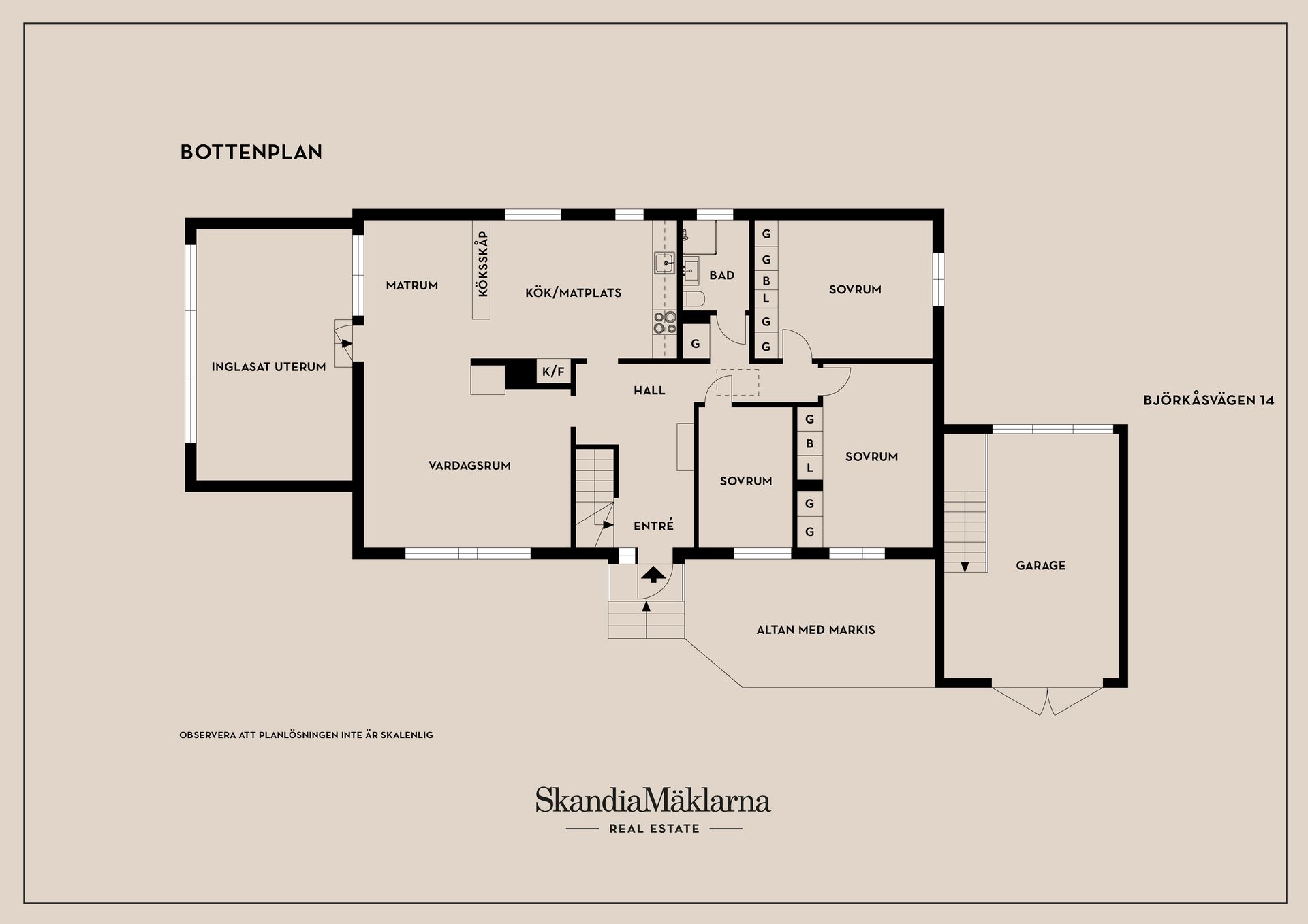 Villa, Björkåsvägen 14, Björkås, Karlstad