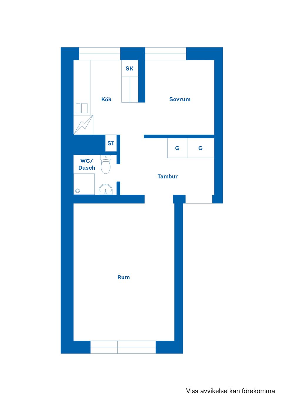 Bostadsrätt, Utridarevägen 9 B, Galgamarken, Karlskrona