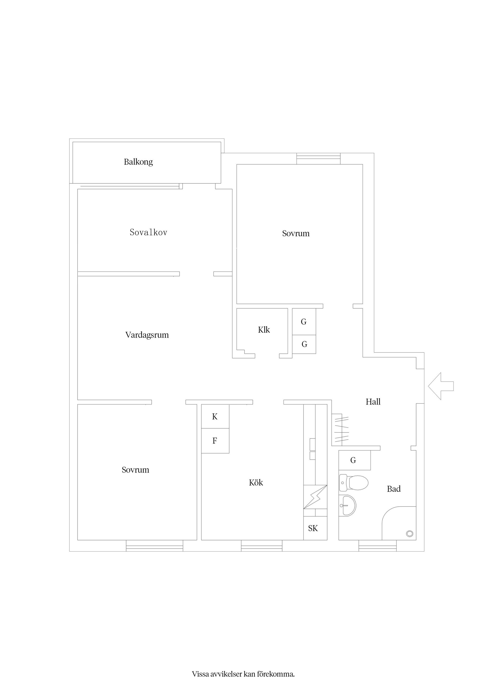 Bostadsrätt, Holmgatan 26, Bergsbyn, Skellefteå