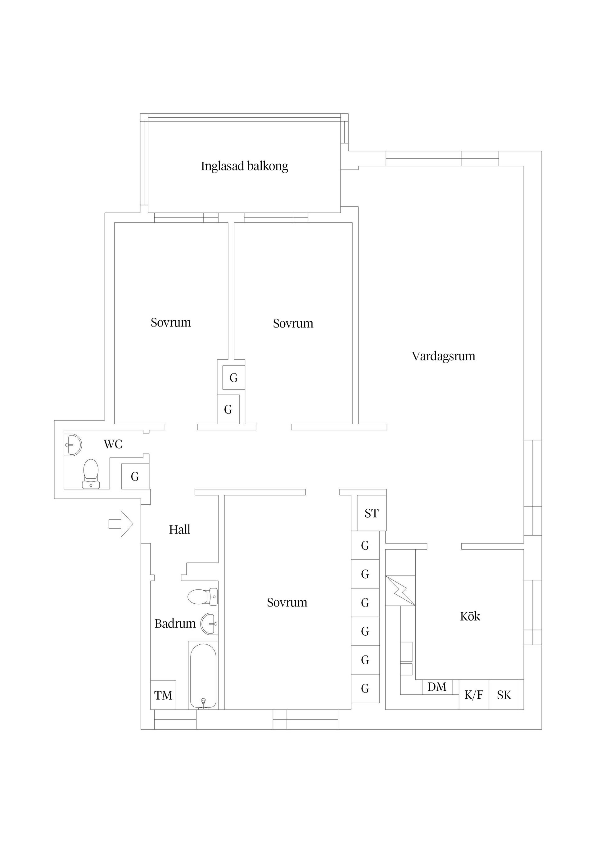 Bostadsrätt, Bisittaregatan 16, Borgmästaregården, Malmö