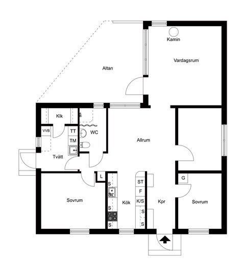 Villa, Skogsgatan 1 C, Aneby