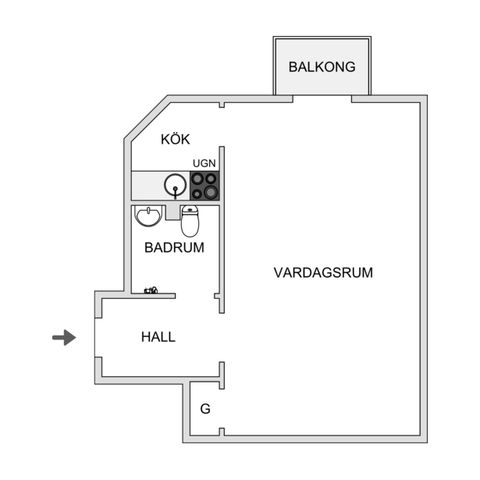 Bostadsrätt, Lindvallsplan 10, Södermalm - Hornstull, Stockholm