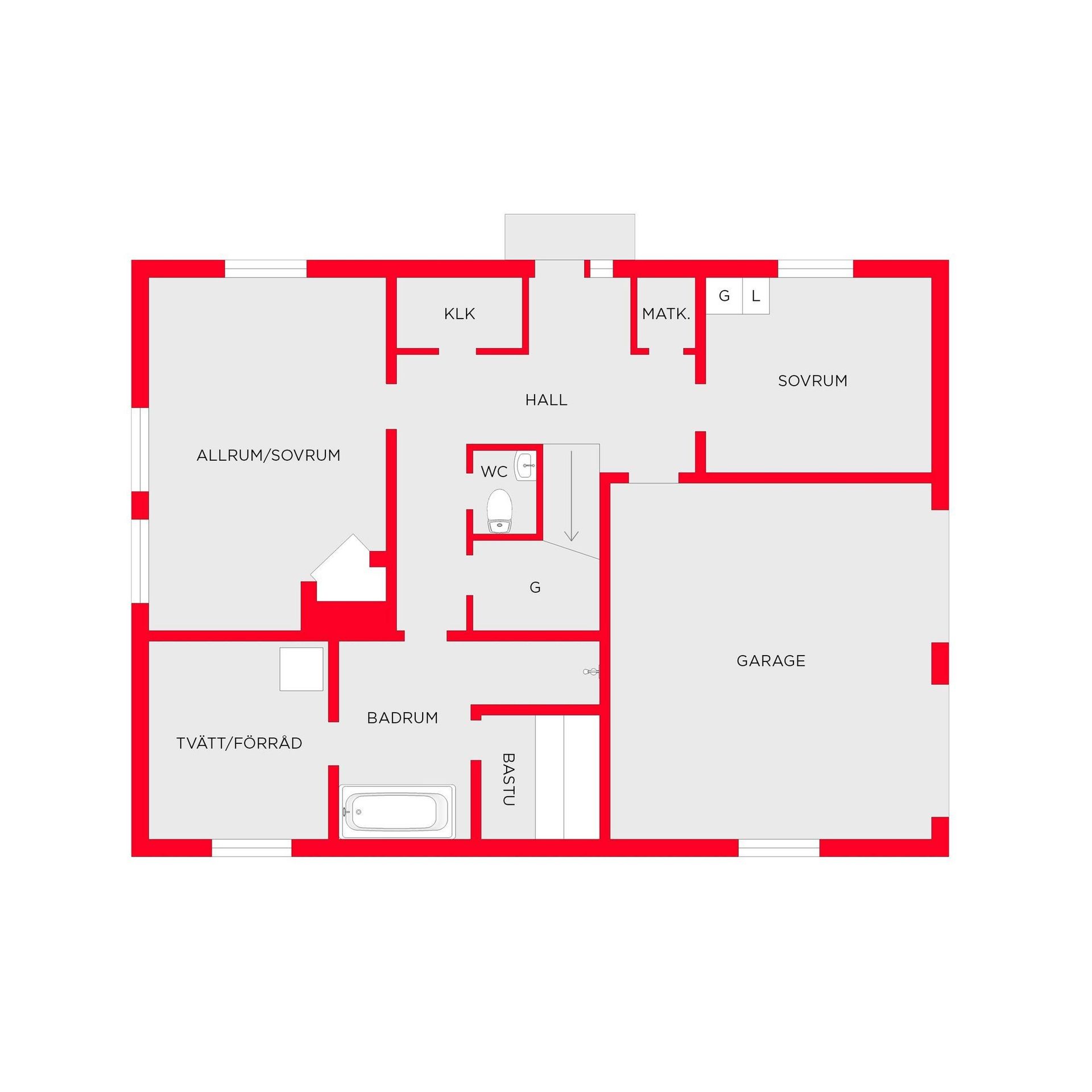 Villa, Kamvägen 13, Sandared, Borås