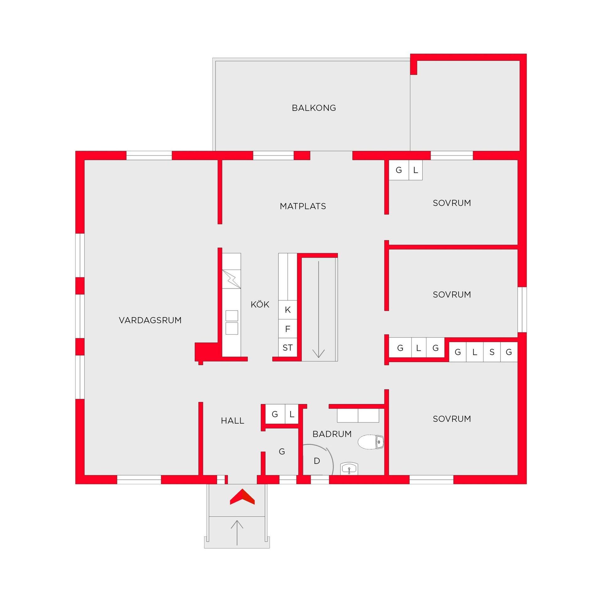 Villa, Kamvägen 13, Sandared, Borås