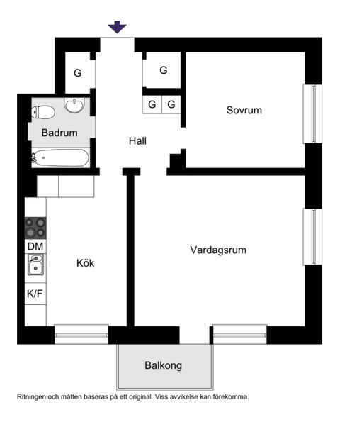 Bostadsrätt, Simrishamnsvägen 14, 3 tr, Björkhagen, Johanneshov, Stockholm
