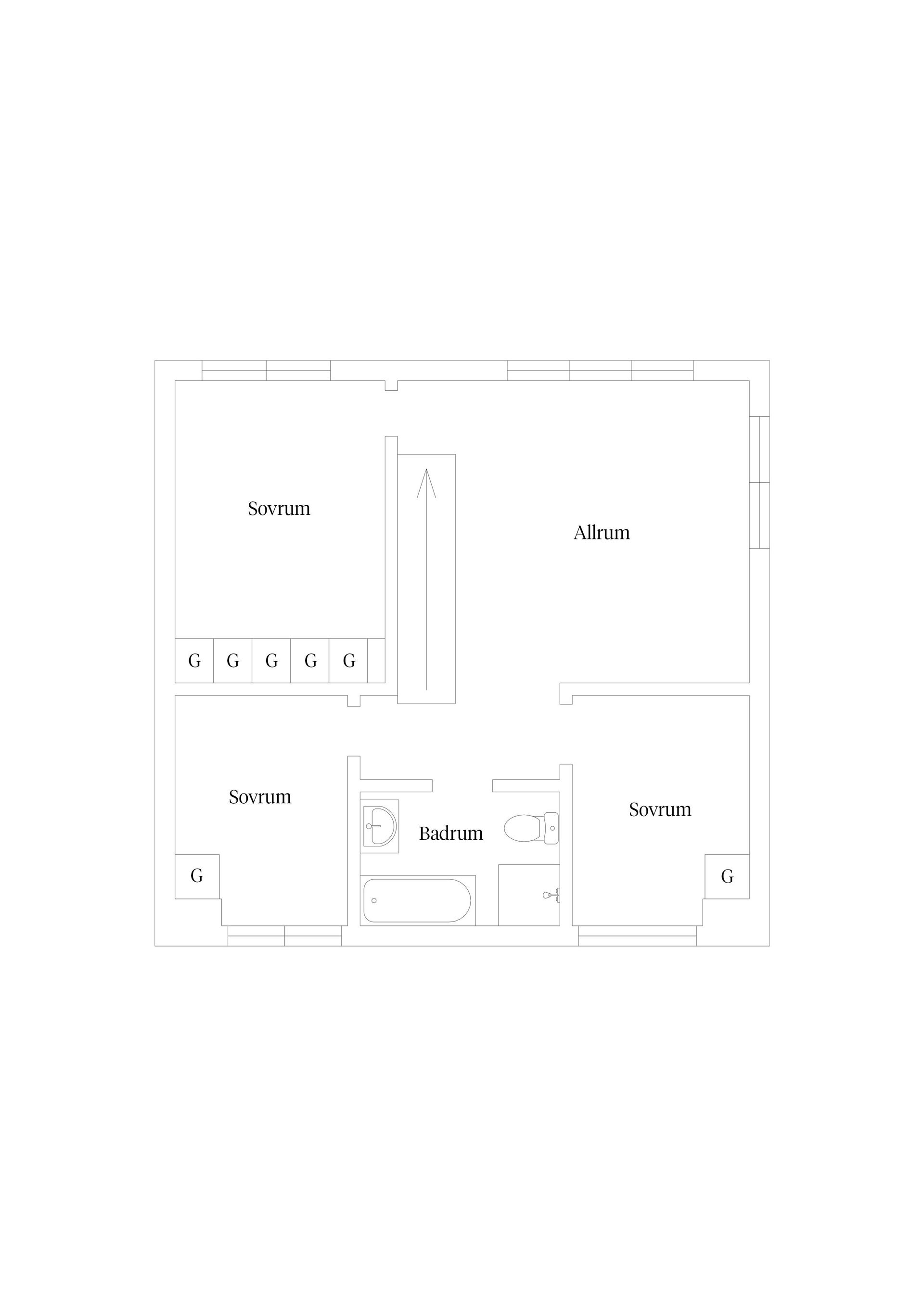 Radhus, Södervägen 27B, Högmora, Huddinge