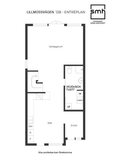 Radhus, Lillmossvägen 12B, Kungsängen/Norrboda, Upplands-Bro