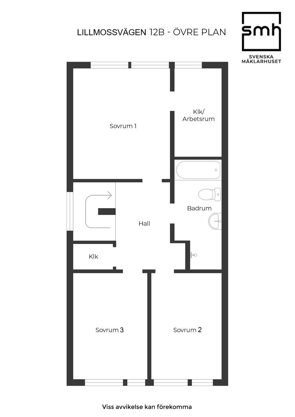 Radhus, Lillmossvägen 12B, Kungsängen/Norrboda, Upplands-Bro