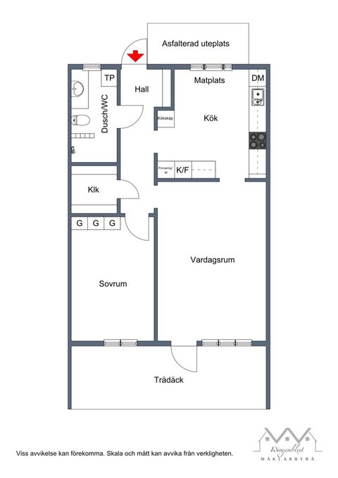 Bostadsrätt, Rubinstigen 25, Lillsjön, Upplands-Bro