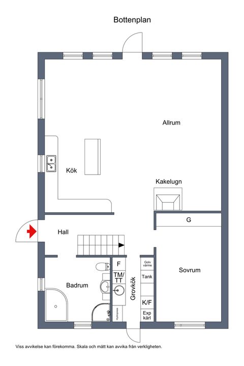 Villa, Nyåkerstjärn 32, Nyåkerstjärn, Vindeln