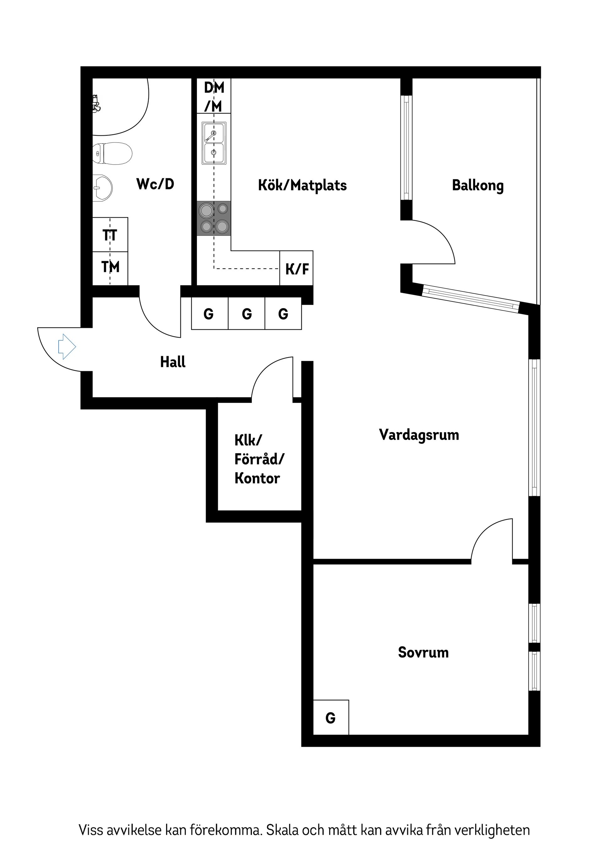 Bostadsrätt, Fänriksvägen 11, Barkarbystaden, Järfälla