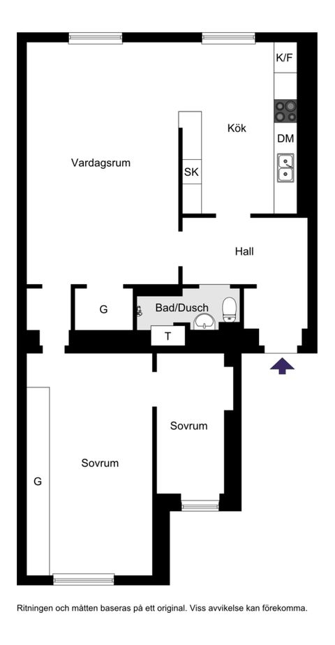 Bostadsrätt, Rödabergsgatan 9B, Vasastan - Röda bergen, Stockholm