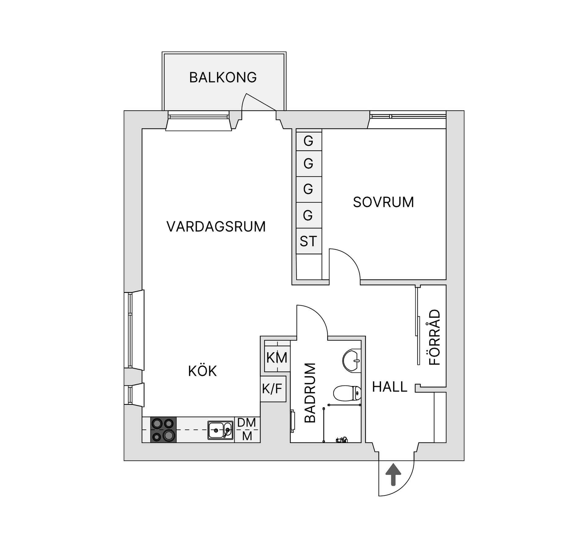 Bostadsrätt, Liberagatan 32, Lindholmen Norra Älvstranden, Göteborg