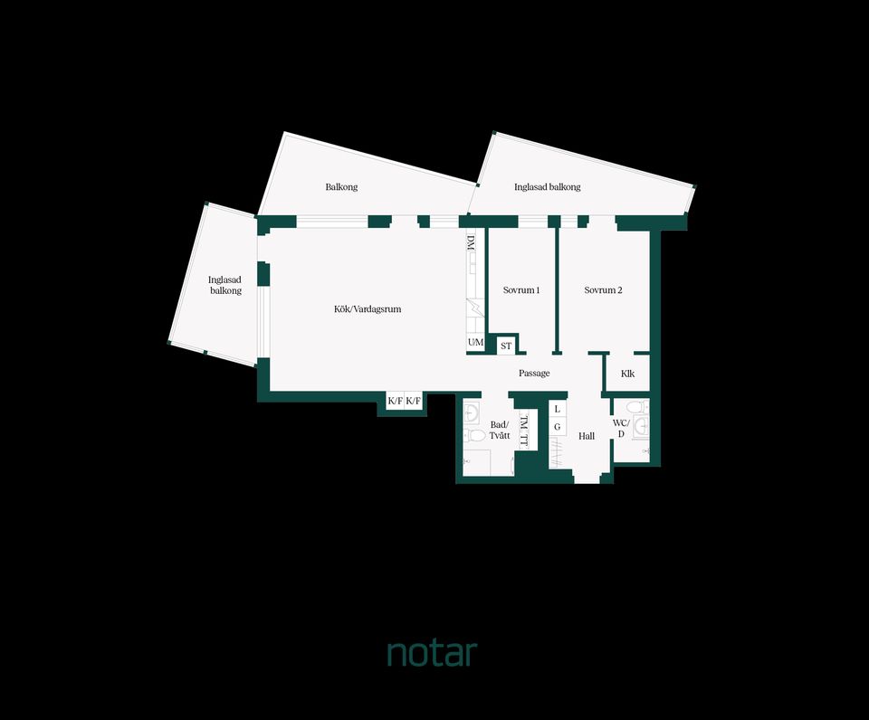 Bostadsrätt, Isbergs gata 36, Dockan, Malmö