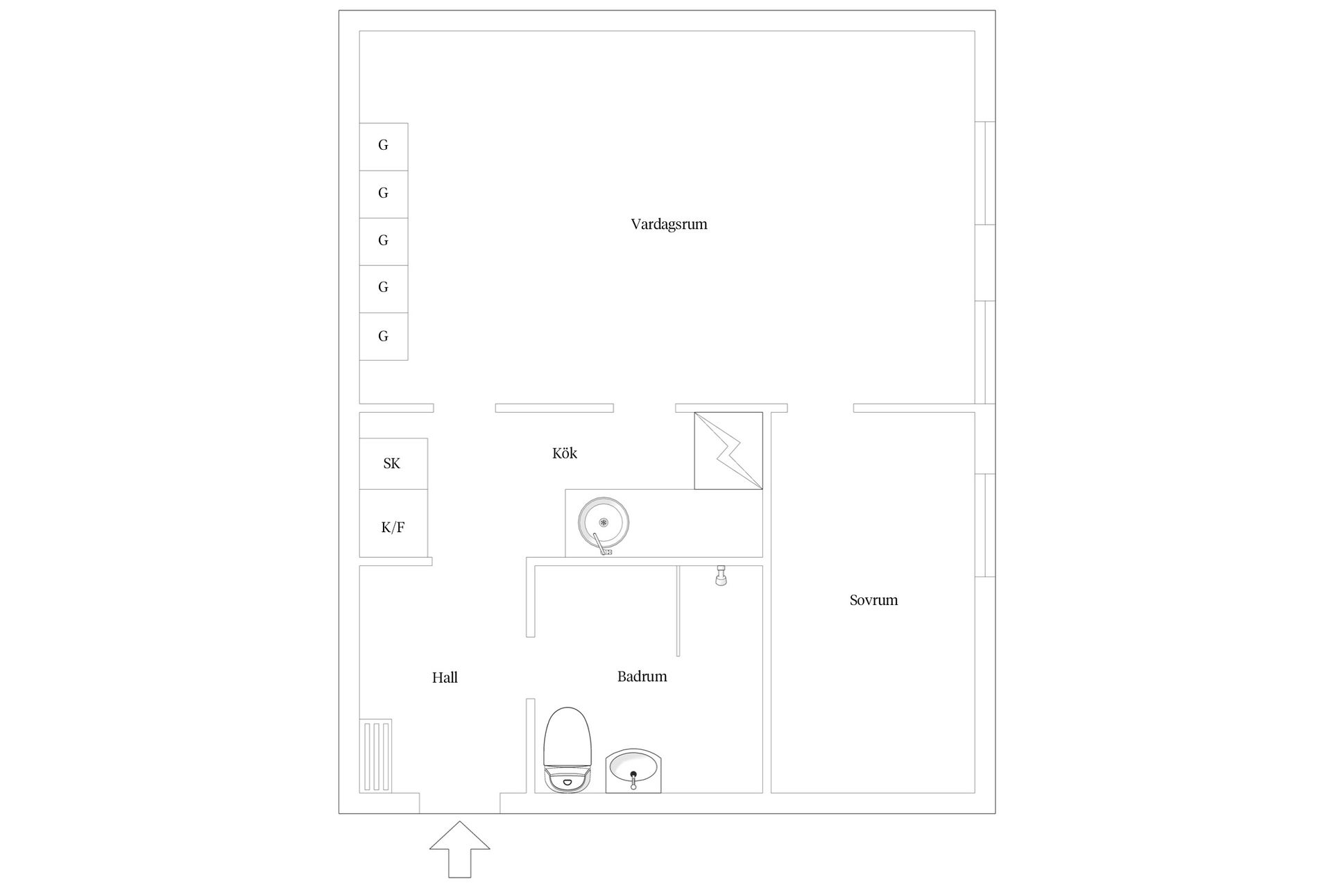 Bostadsrätt, Väpnarstigen 1, Brevik, Lidingö