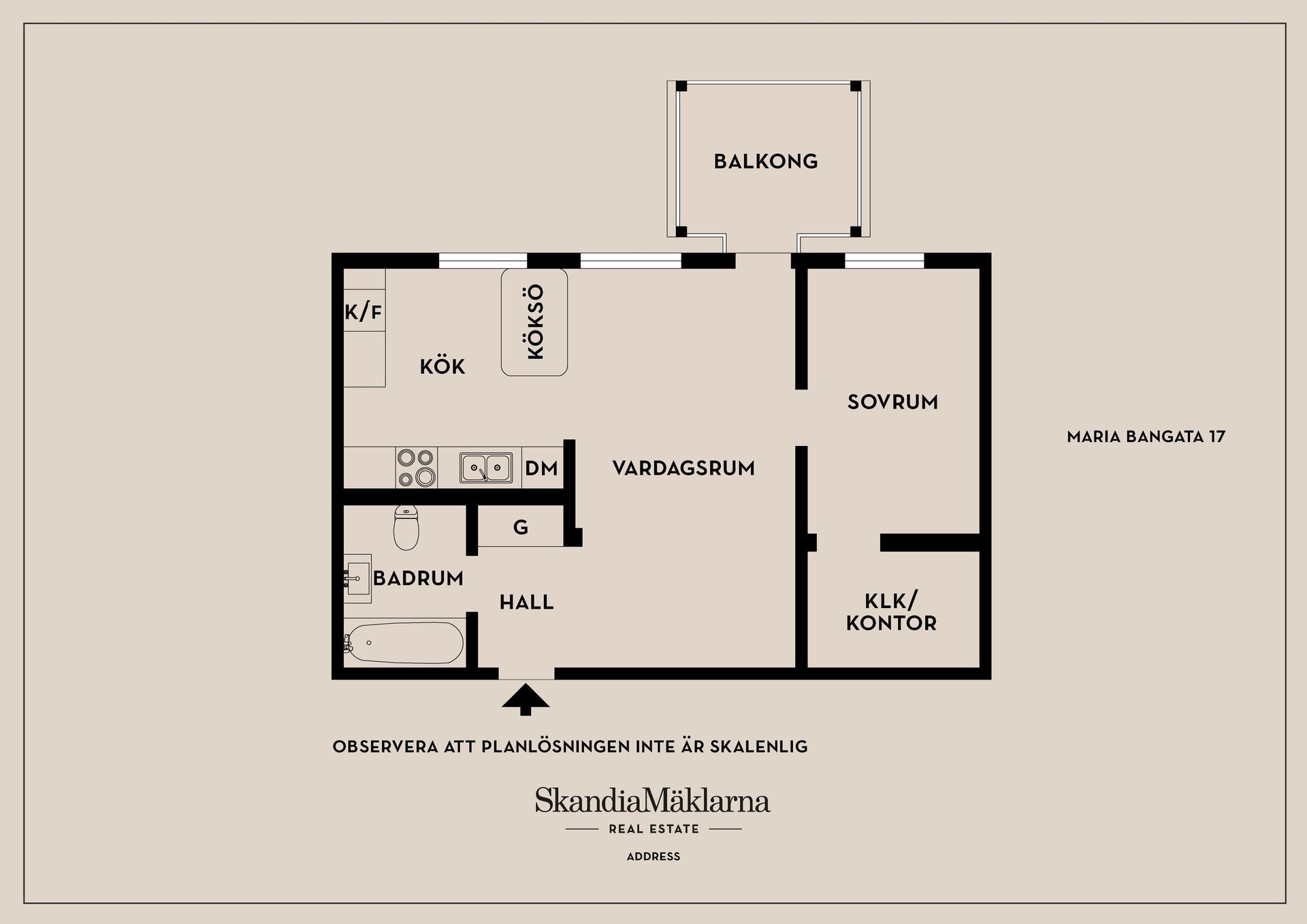 Bostadsrätt, Maria bangata 17, Södermalm - Maria, Stockholm