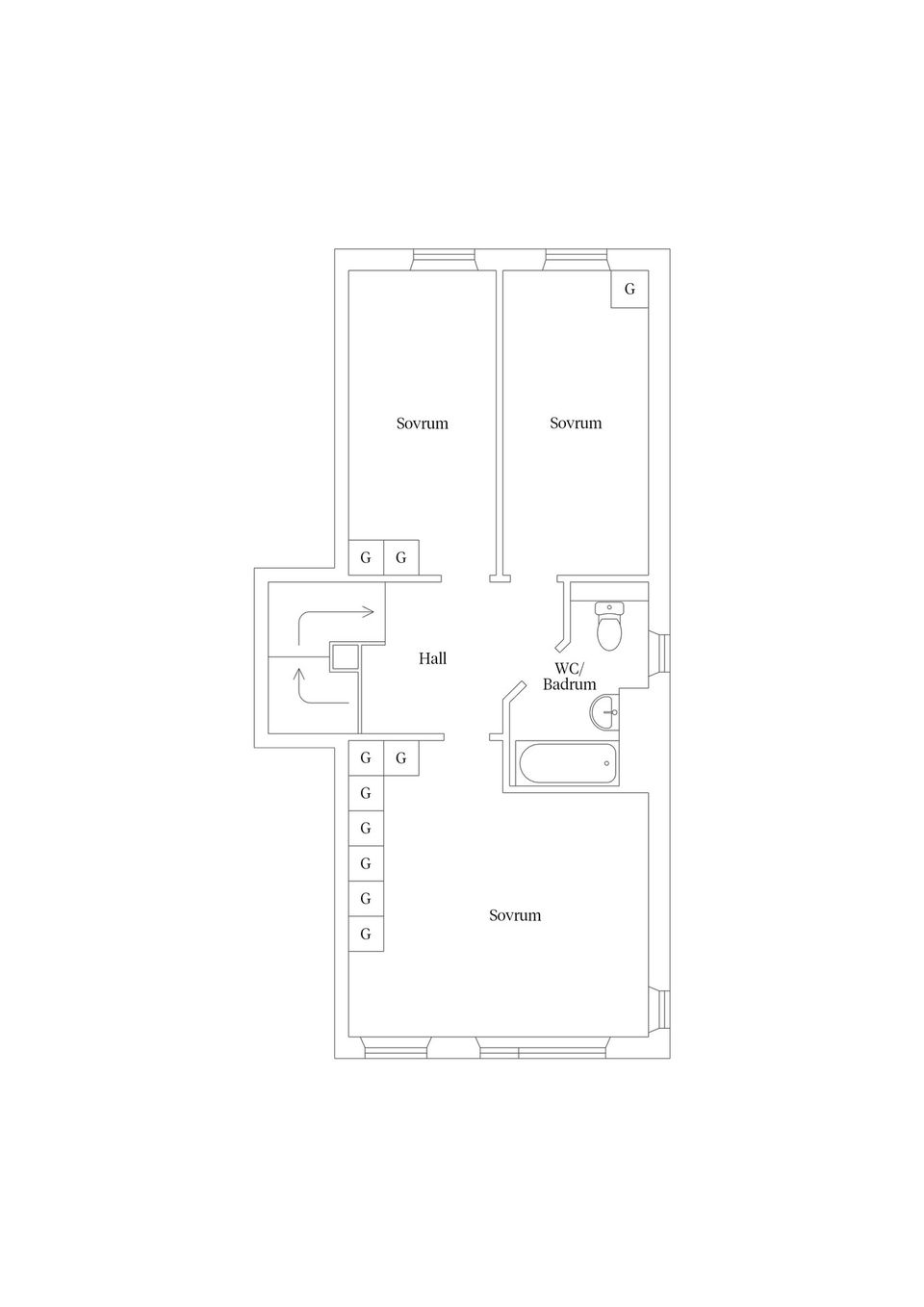Bostadsrätt, Norra Hamnplan 4D, Färjestaden, Mörbylånga