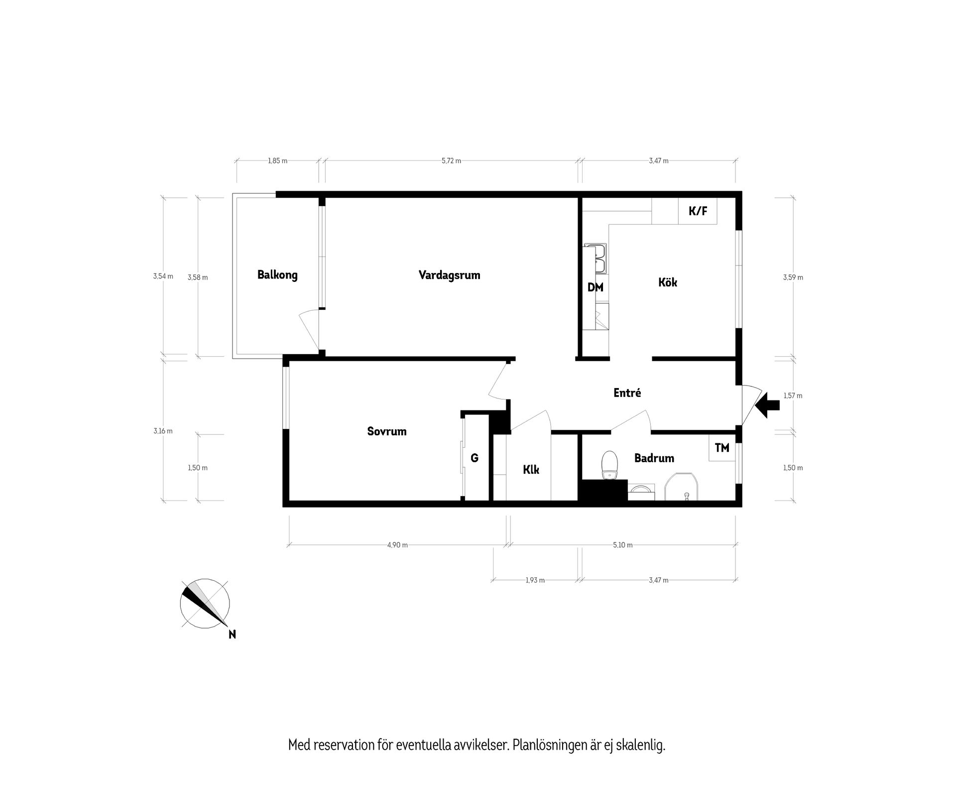 Bostadsrätt, Gröna gatan 32, Majorna, Göteborg