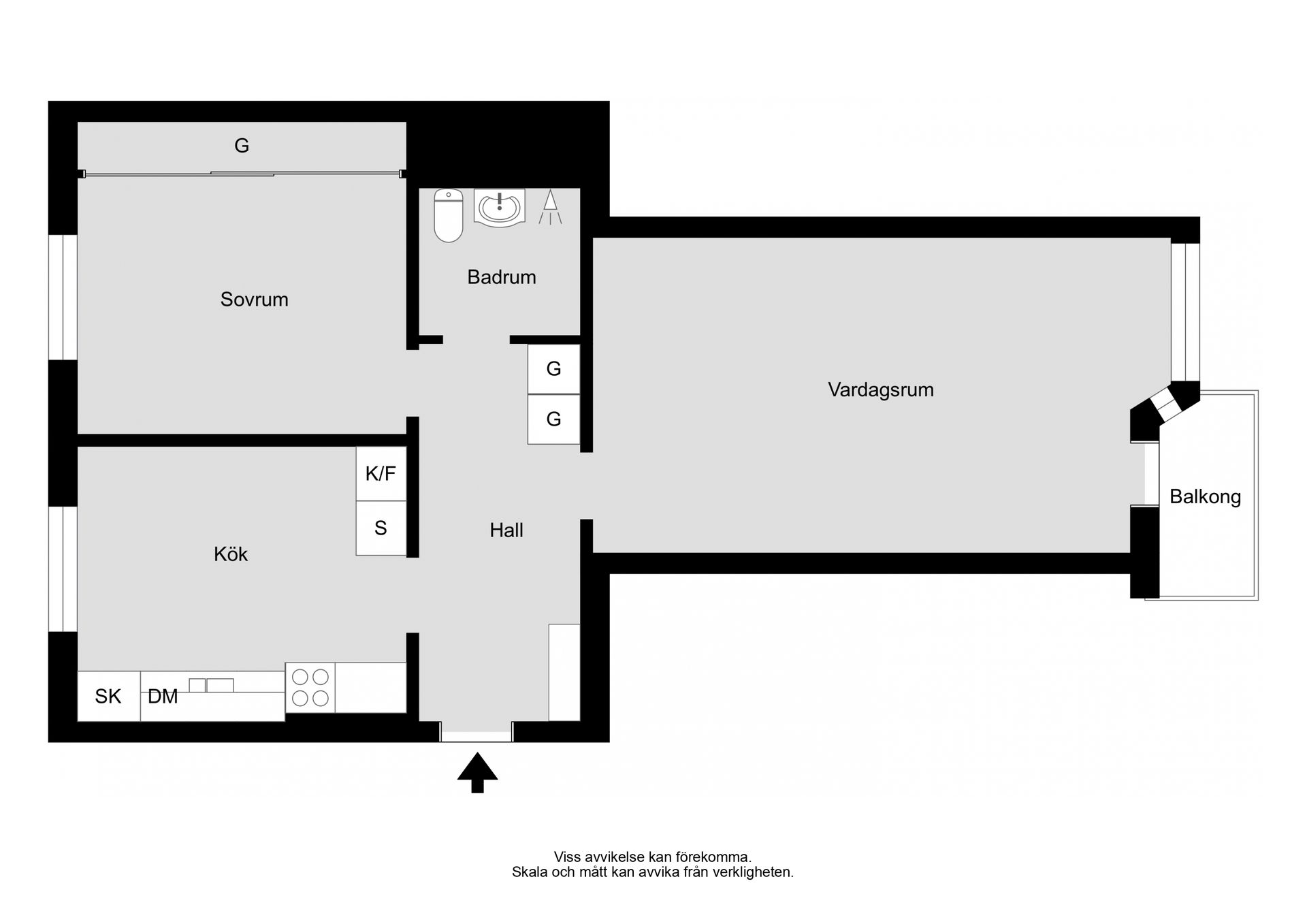 Bostadsrätt, Torkelsgatan 16B, Fålhagen, Uppsala