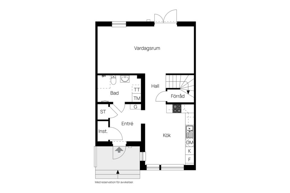 Radhus, Hjulaxelvägen 250, Gunsta, Uppsala