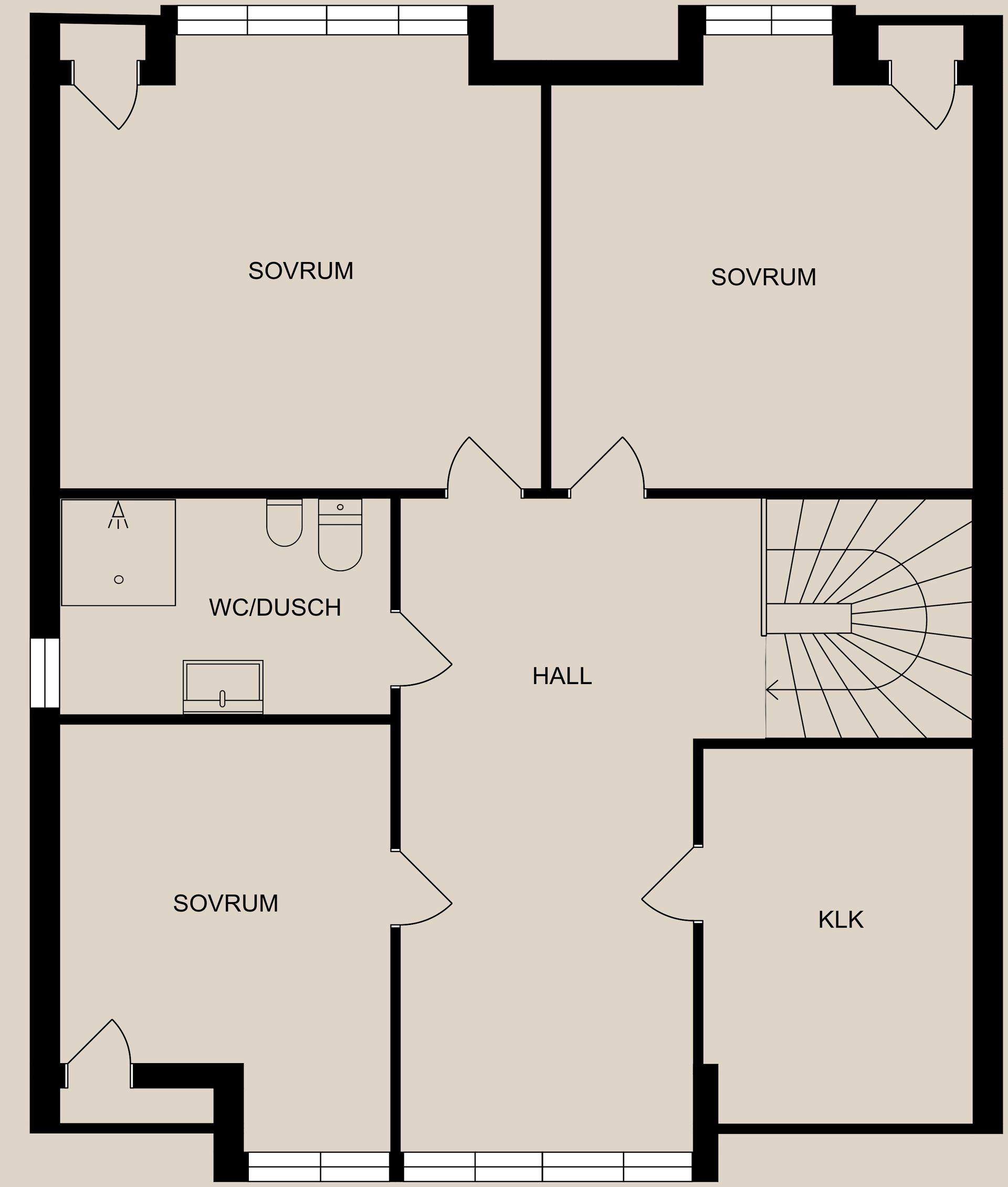 Radhus, Tornvägen 39, Broby, Söderköping
