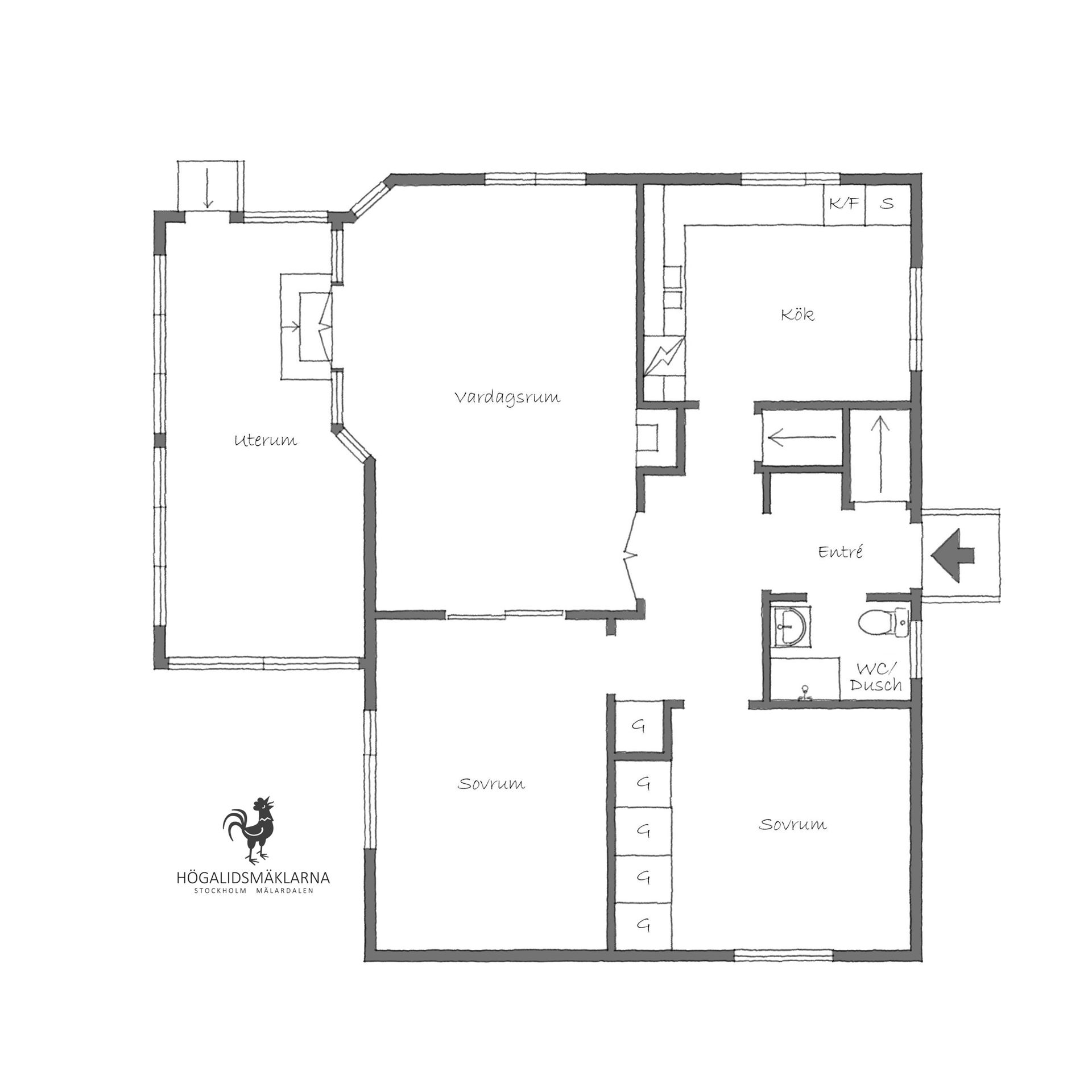 Villa, Vegagatan 5, Hälleforsnäs Centralt, Flen