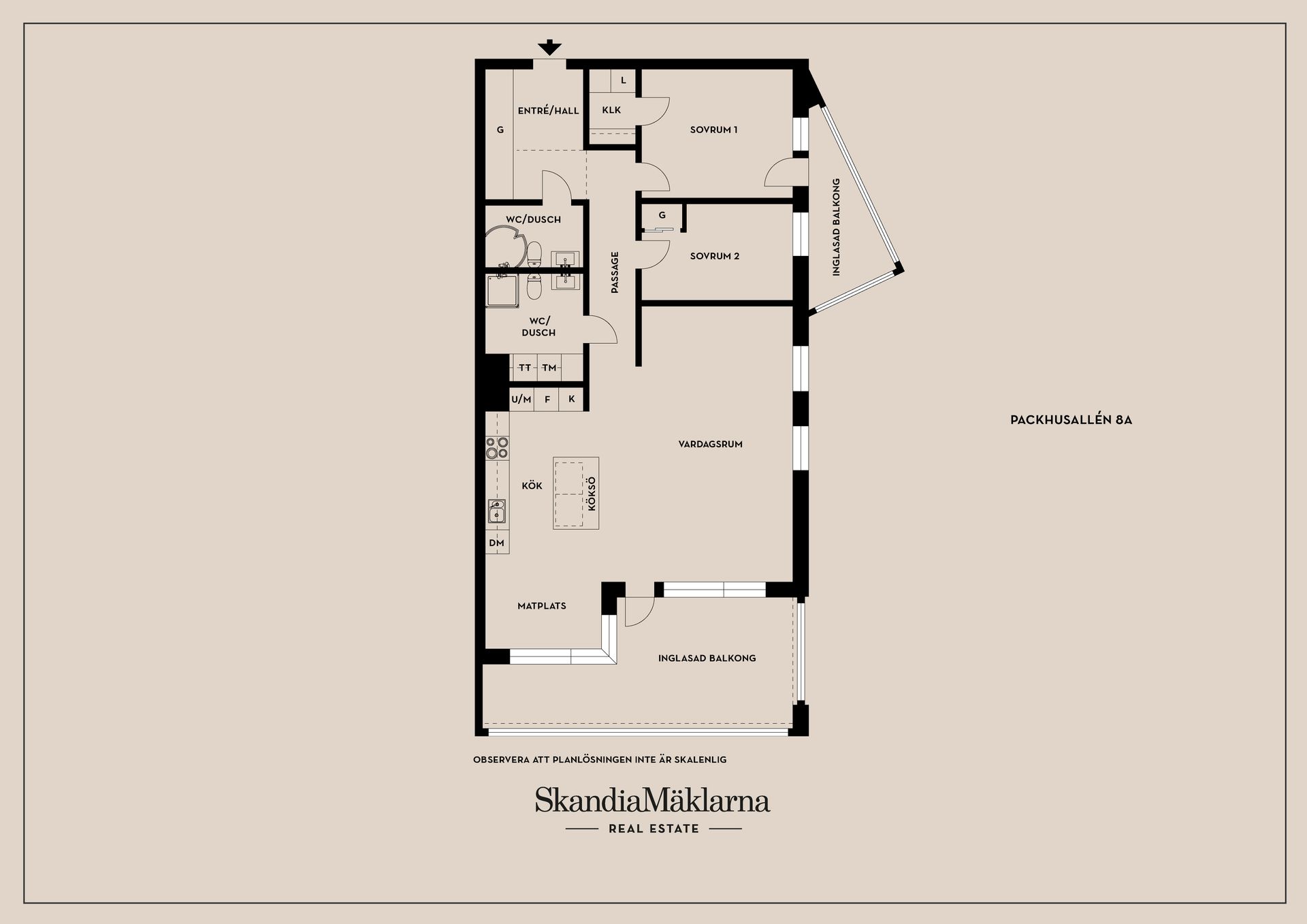 Bostadsrätt, Packhusallén 8A, Karlstad