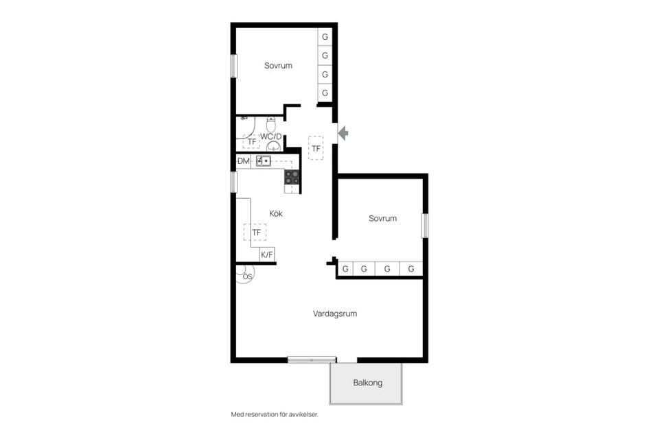 Bostadsrätt, Norra Sjöbogatan 65, Sjöbo, Borås