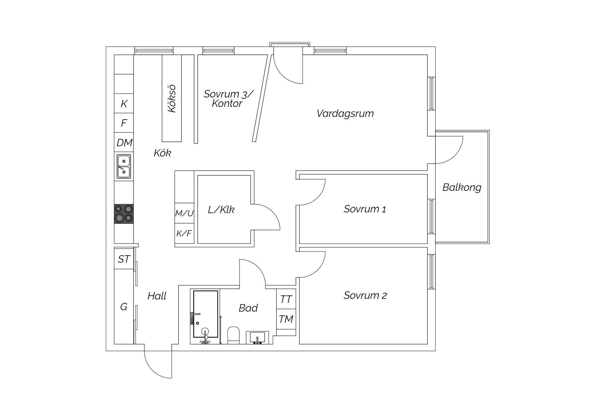 Bostadsrätt, Mobilgatan 5, Telefonplan, Stockholm