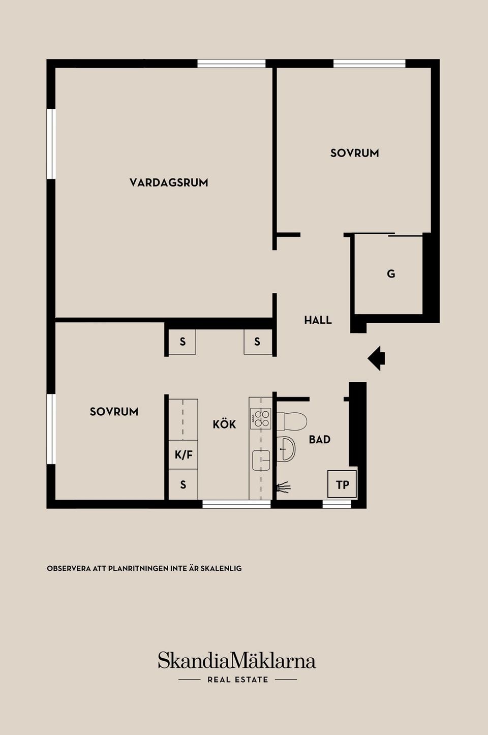 Bostadsrätt, Humblegatan 33A, Centrala Sundbyberg, Sundbyberg