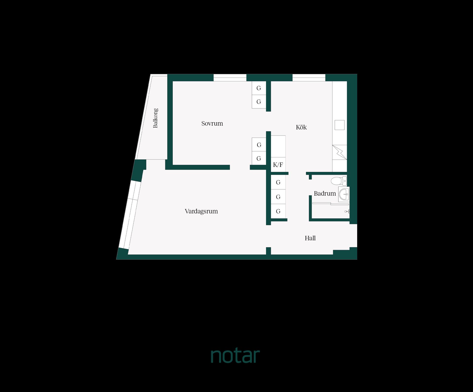 Bostadsrätt, Eriksdalsgatan 3A, Katrinelund, Malmö