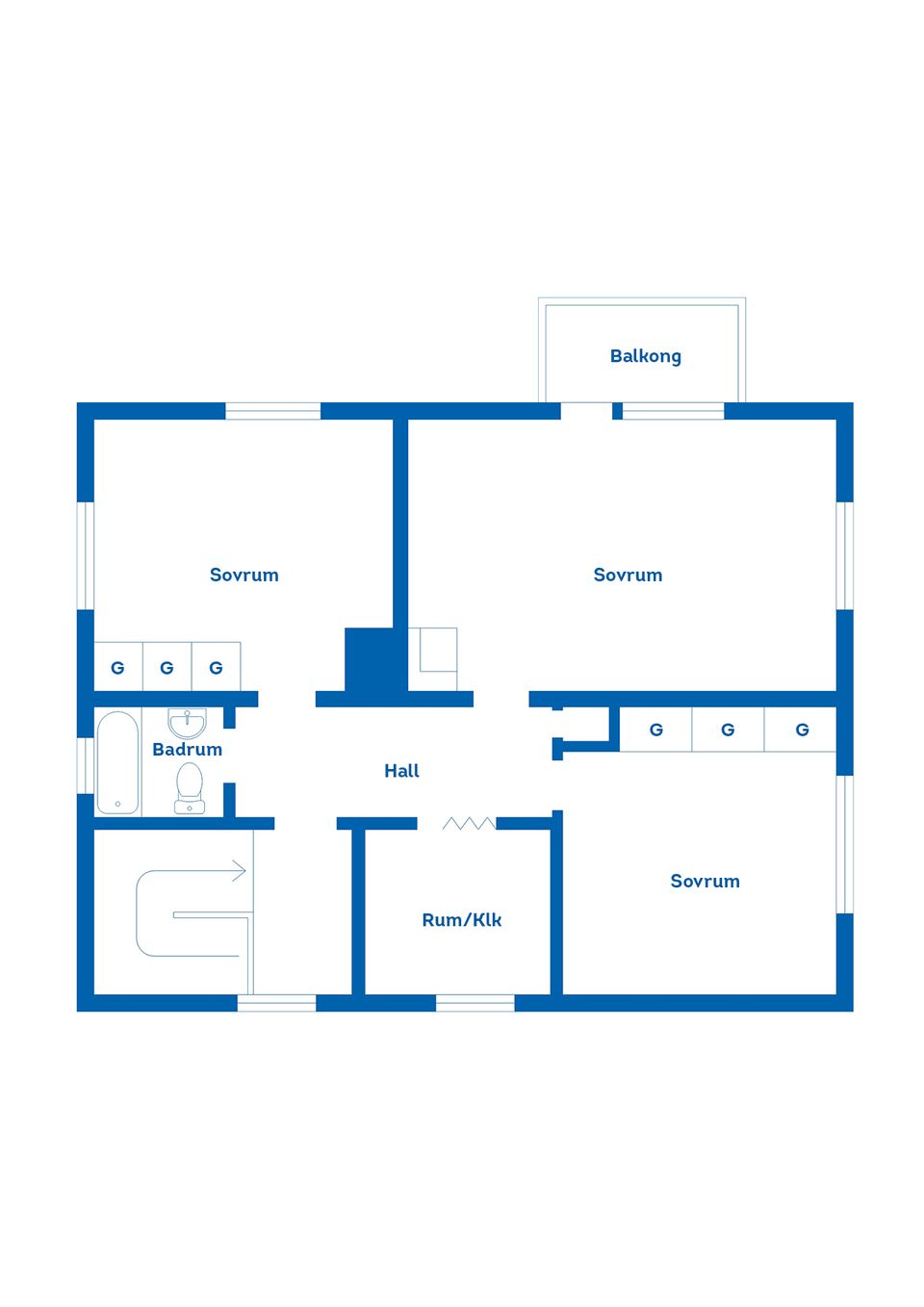 Villa, Borgvägen 11, Skogstorp, Eskilstuna