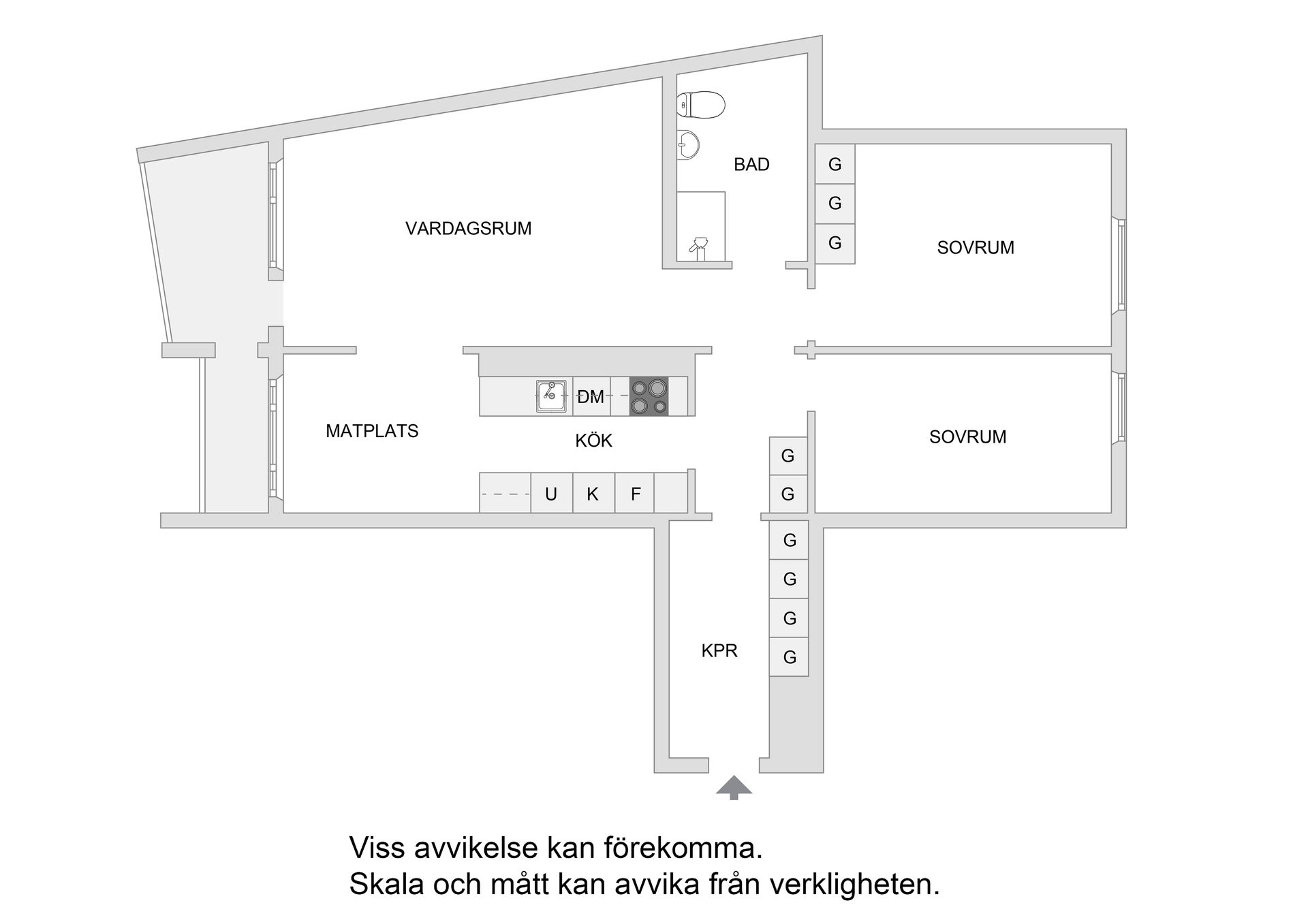 Bostadsrätt, Åkerbyvägen 86, 5tr, Täby Centrum, Täby