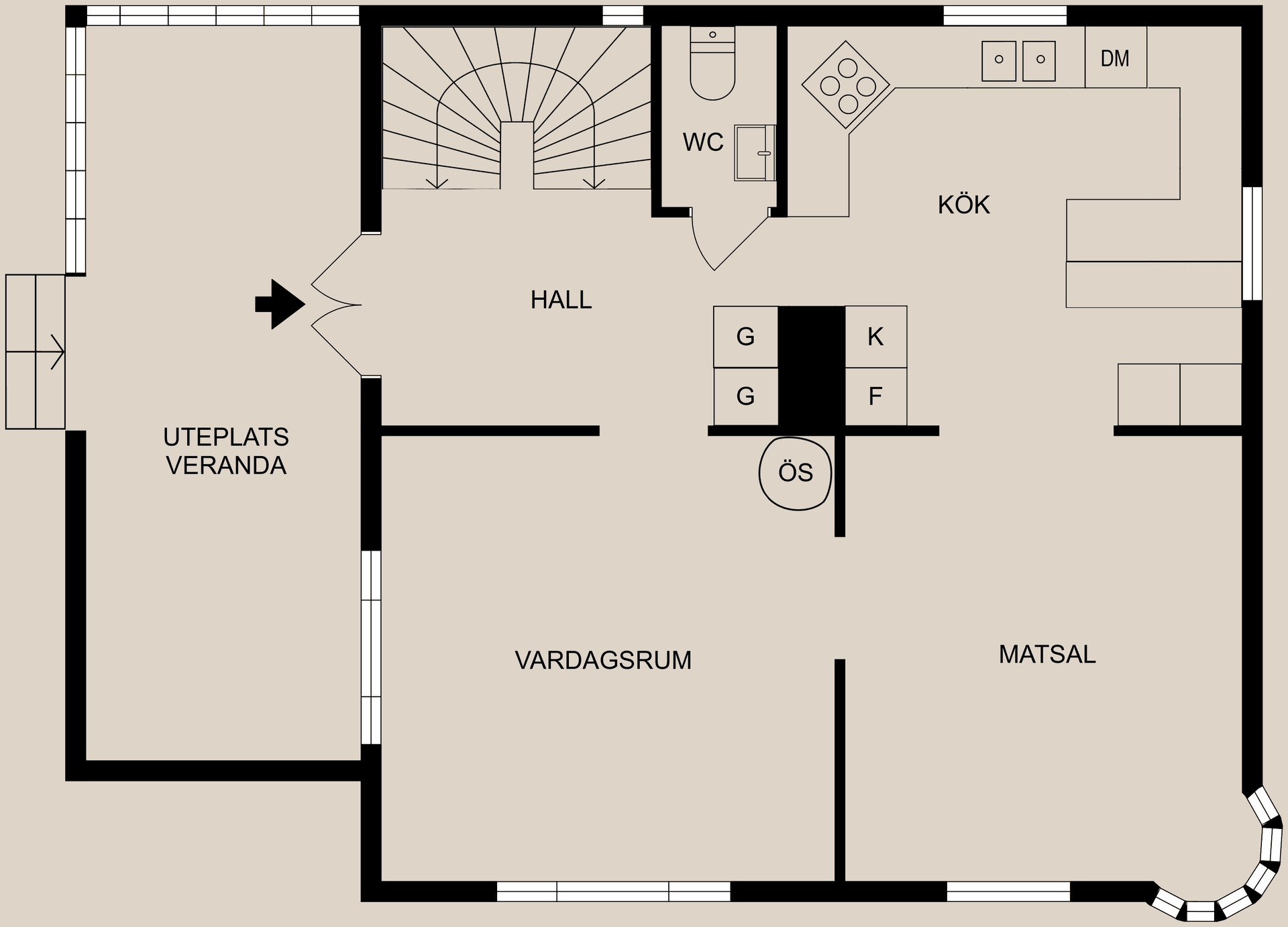 Villa, Nyköpingsvägen 39, Åby, Norrköping