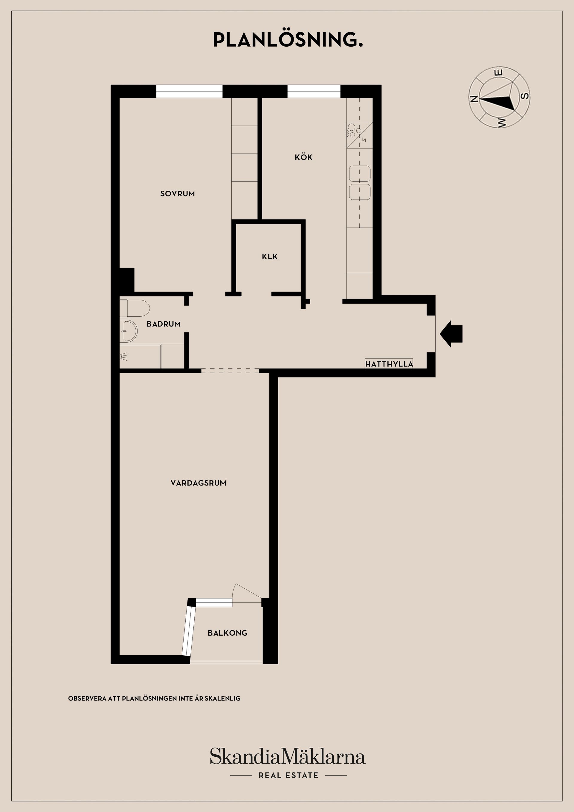Bostadsrätt, Eskadervägen 40, Näsbypark, Täby