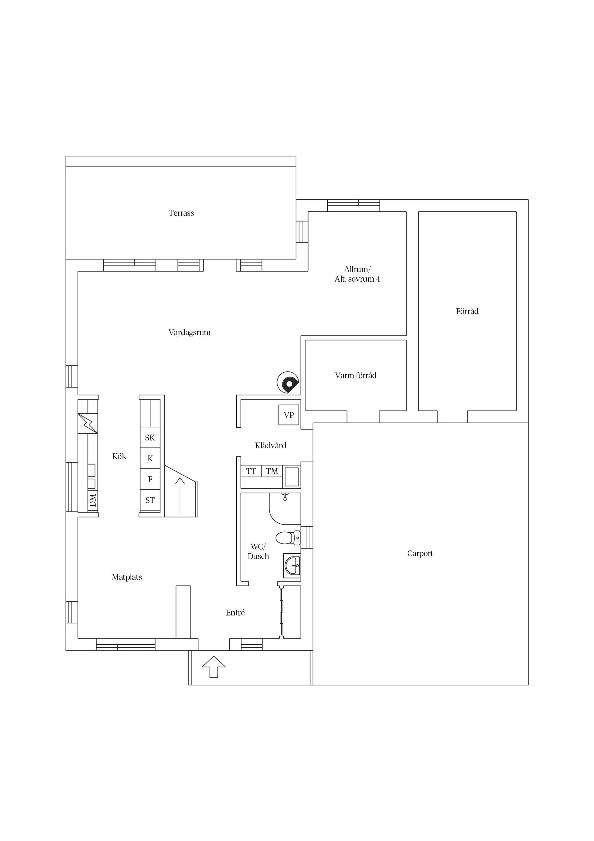 Villa, Lantarbetargatan 2, Eds Allé, Upplands Väsby