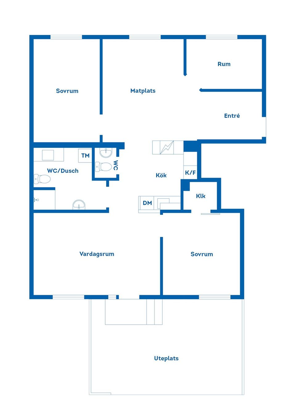Bostadsrätt, Norra Skeppargatan 3A, Gävle Centrum, Gävle