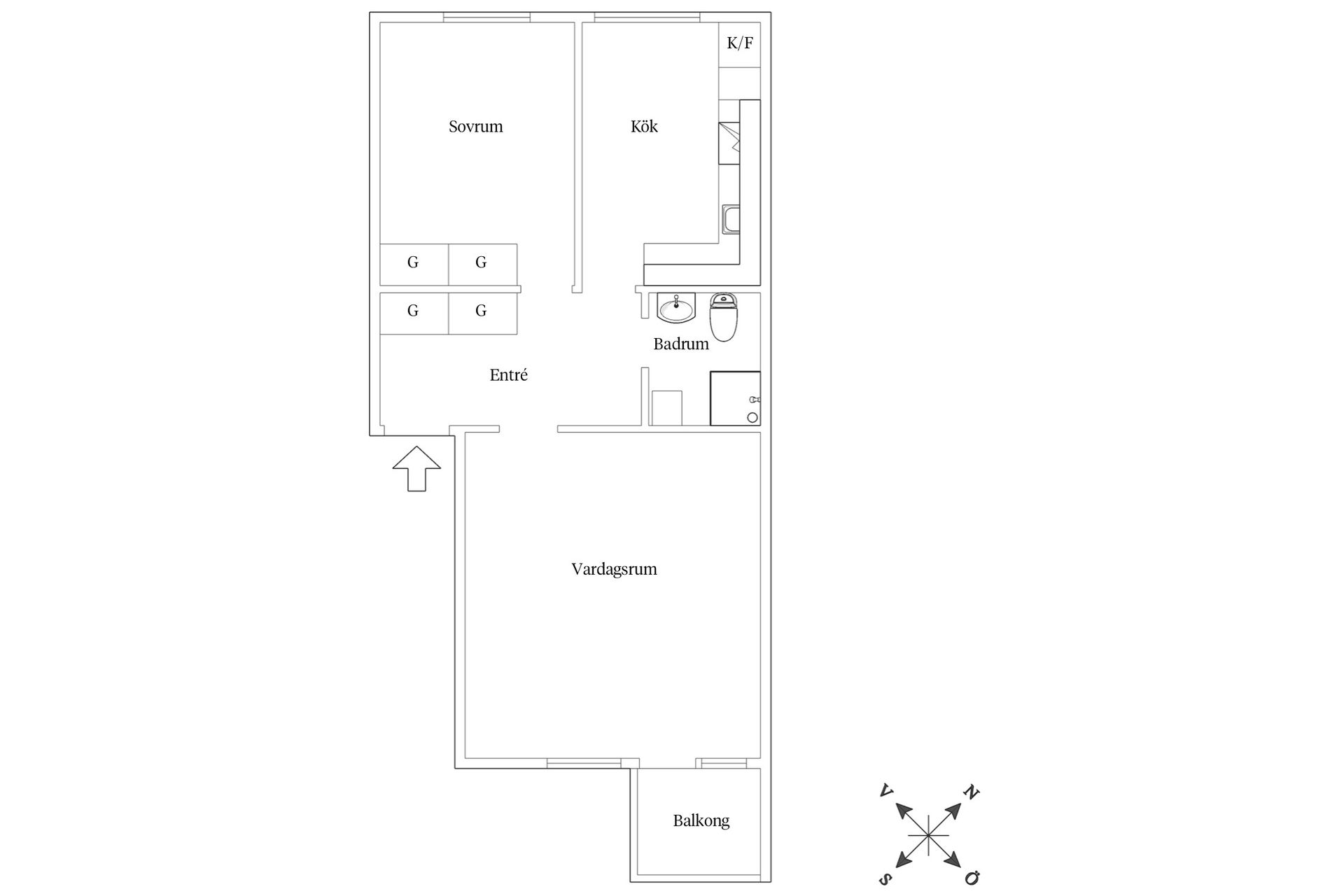 Bostadsrätt, Torgilsgatan 10F, Norrmalm, Borås