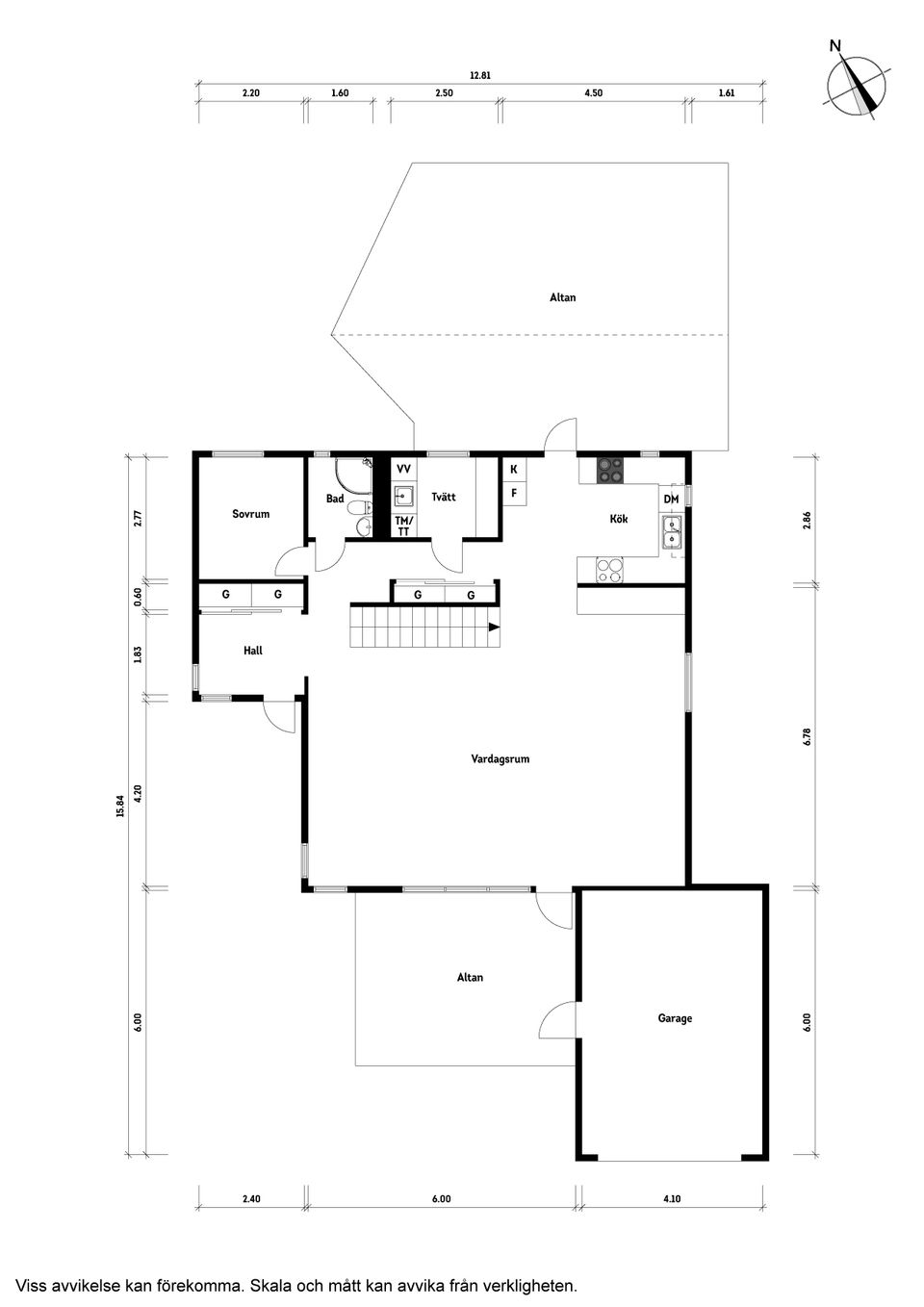 Villa, Sjuhäradsgatan 7, Västra Ängabo, Alingsås