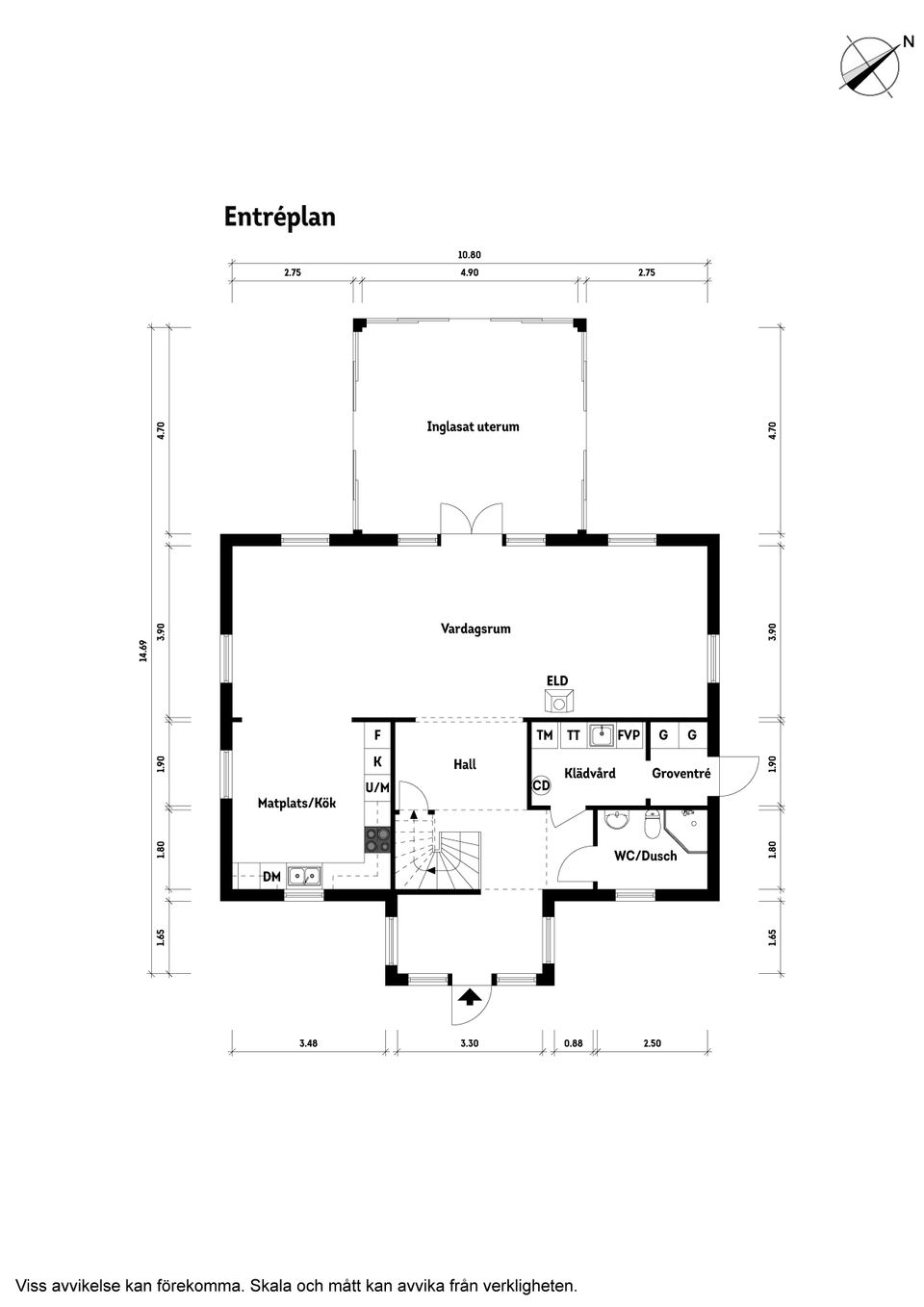 Villa, Bygatan 19, Klinten, Alingsås