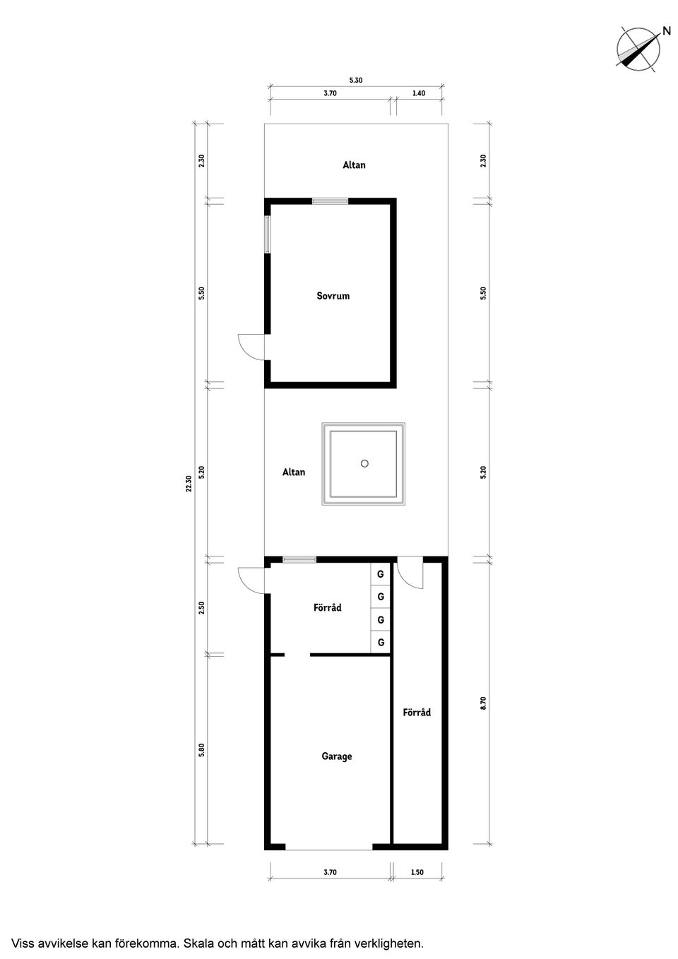 Villa, Bygatan 19, Klinten, Alingsås