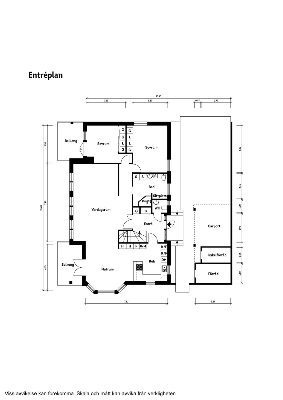 Villa, Hakvingegatan 12, Hulelyckan, Mölndal