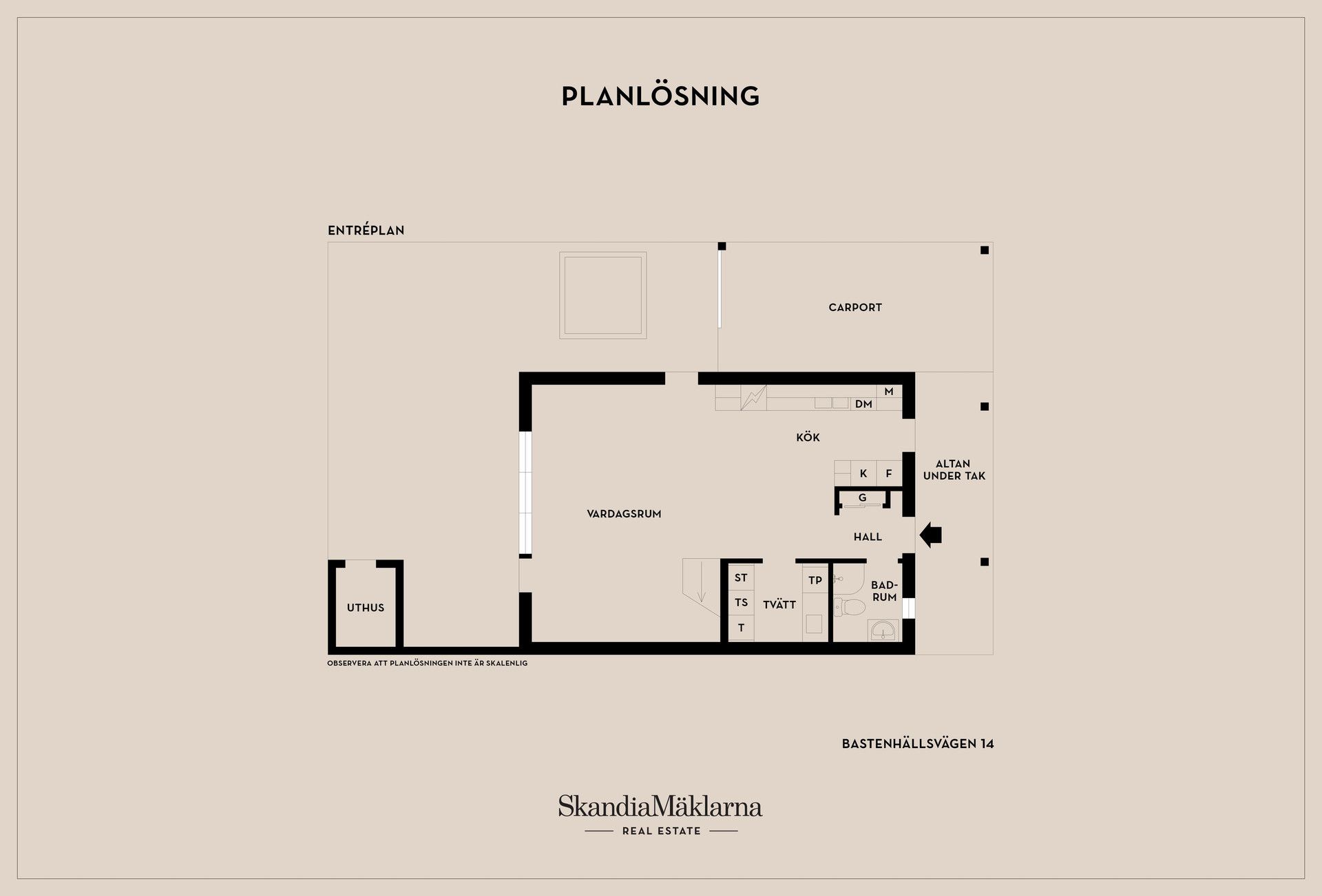 Radhus, Bastenshällsvägen 14, Arnö, Nyköping