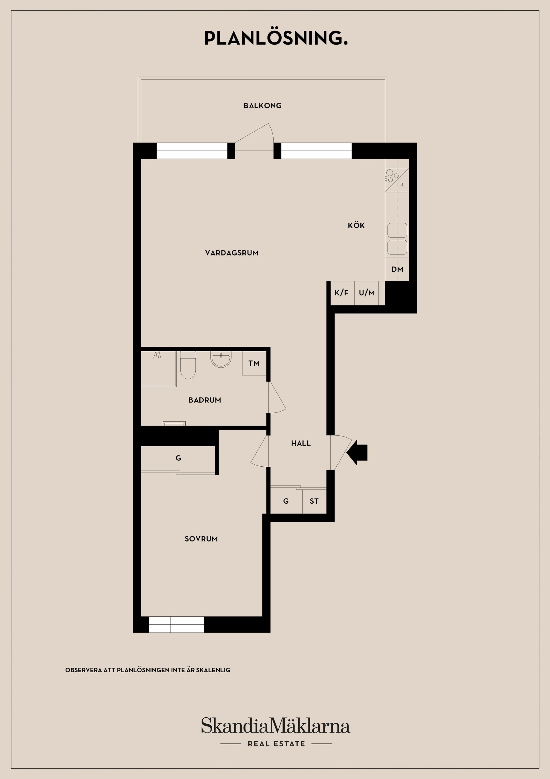 Bostadsrätt, Gärdesvägen 1A, Centrala Sollentuna/Edsviken, Sollentuna