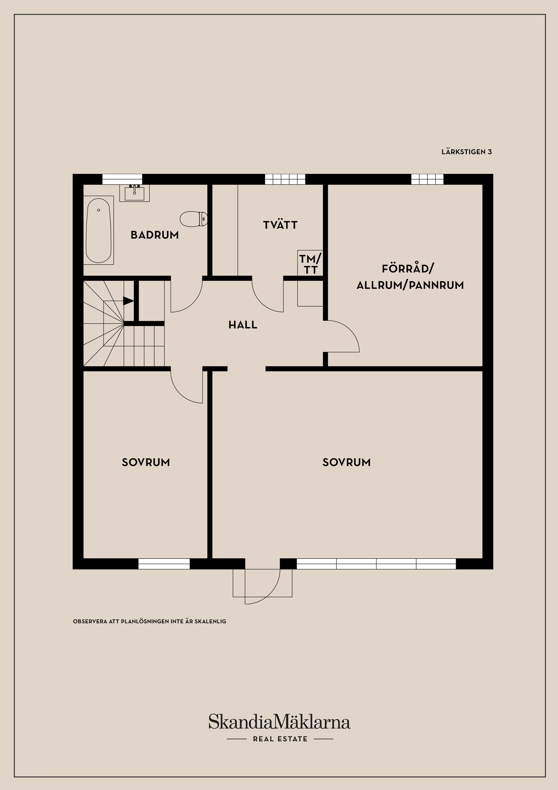 Radhus, Lärkstigen 3, Salem