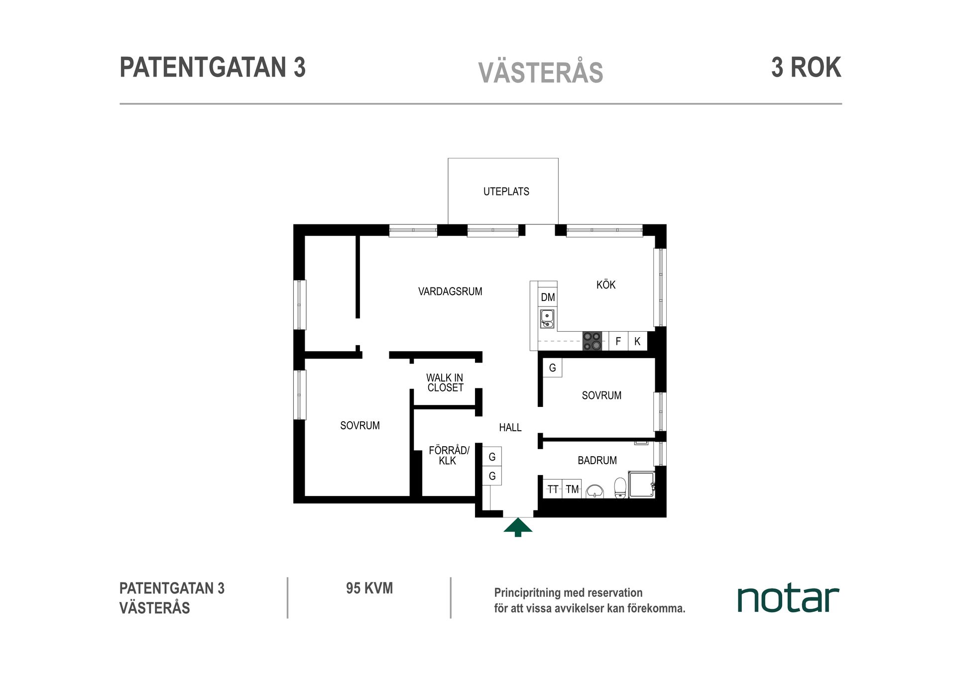 Bostadsrätt, Patentgatan 3, Västerås