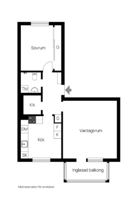 Bostadsrätt, Blomstergatan 16, Gideonsberg, Västerås